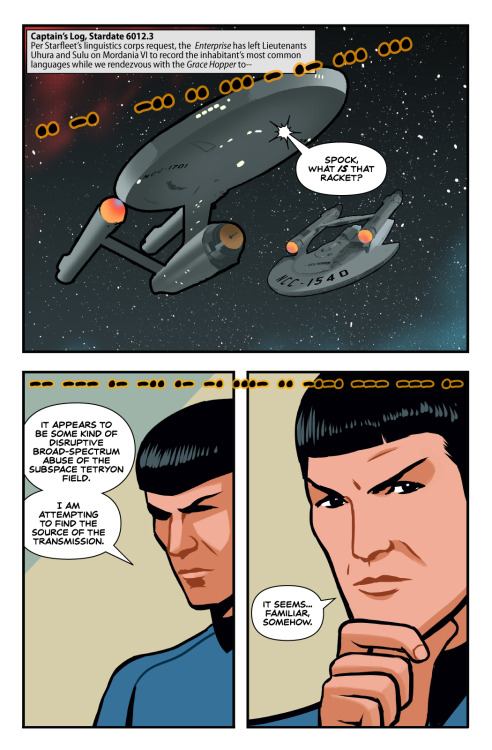 classictrek: Jordan Gibson  and myself made you this bootleg Star Trek comic to enjoy. Yes