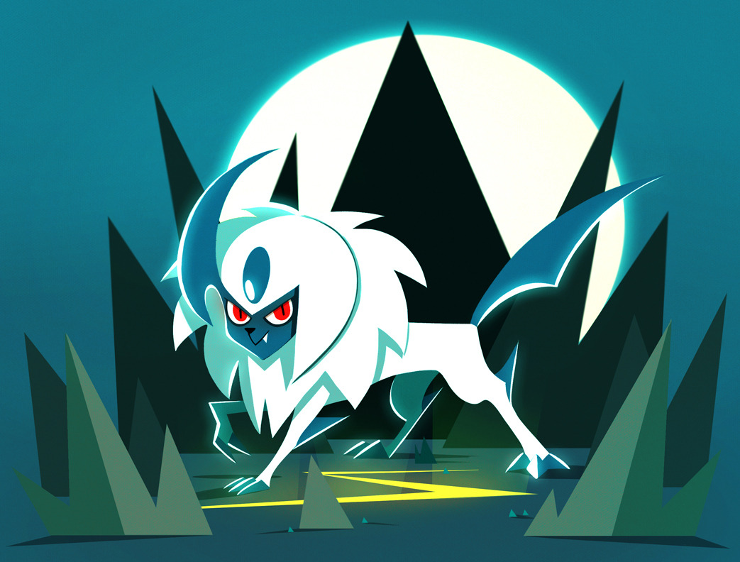 julesdrawz:  An Absol commission