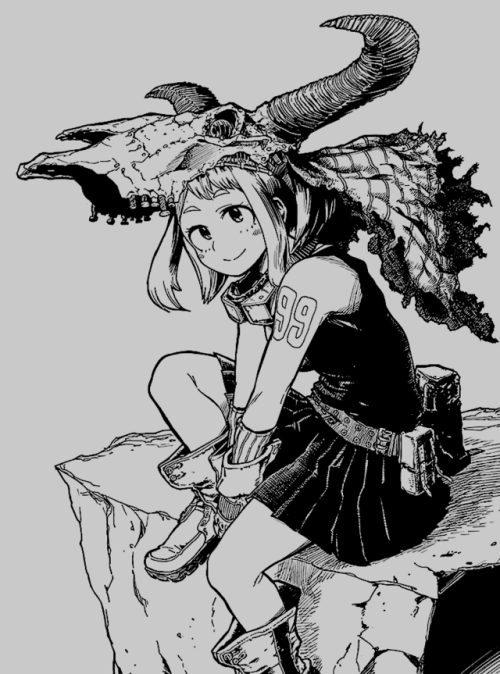 Uraraka in Chapter 99!