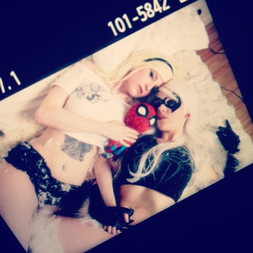staceyofgotham - Preview of today’s shoot with @masubi