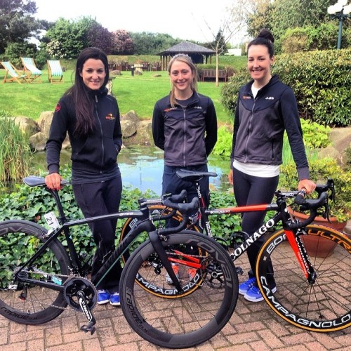 laicepssieinna: British Olympic medallists Lizzie Armitstead, Laura Trott & Dani King chatting t