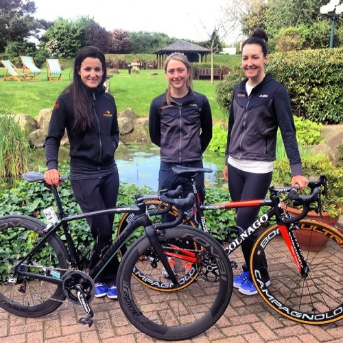 laicepssieinna: British Olympic medallists Lizzie Armitstead, Laura Trott & Dani King chatting 