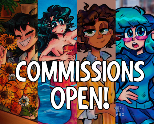 Art Commissisons are OPEN! DM if you’re interested! 3 slots available