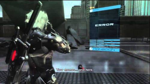 hardcoremagicalgirl:Sometimes I question if Metal Gear Rising was a legitimately serious game or if 