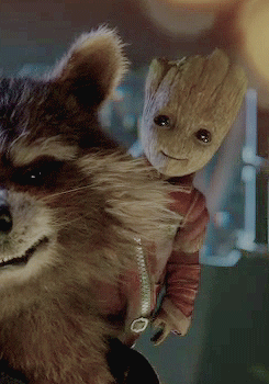 tastefullyoffensive:Baby Groot from the new ‘Guardians of the Galaxy Vol. 2’ teaser trailer.