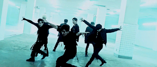 hoyainifinite:  Hoya, Dongwoo &amp; Woohyun dance break ♡