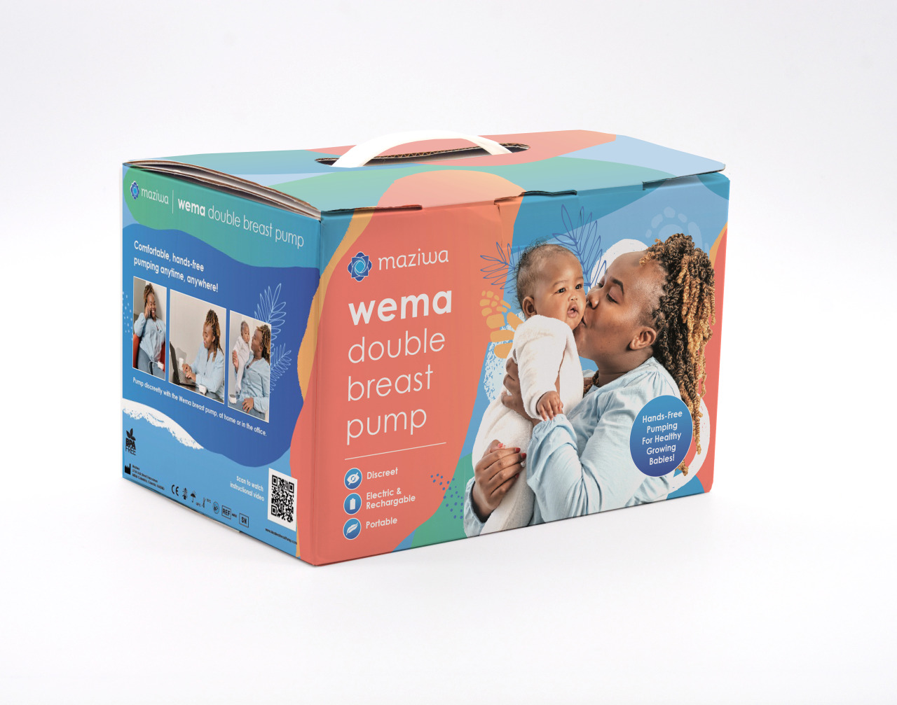 CLIENT: Maziwa
PROJECT: Wema Breast Pump Packaging