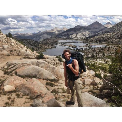 treehouseriots:  Midway through the John Muir Trail. Marie Lakes. There was an abandoned camp near here and later we learned that some hiker had been struck by lightning - probably from the camp. This long into a trip - 18 days or so - you start to lose