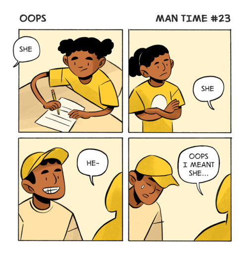 Oops | Man Time Comics