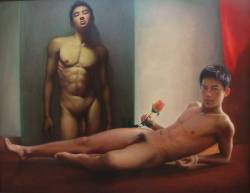 themalenudityinart:  Shun-Rose-Robertson