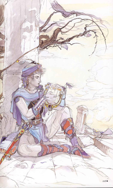 yellowzon:Heroic Legend of Arslan Illustration book by Yoshitaka Amano. He was the original illustra