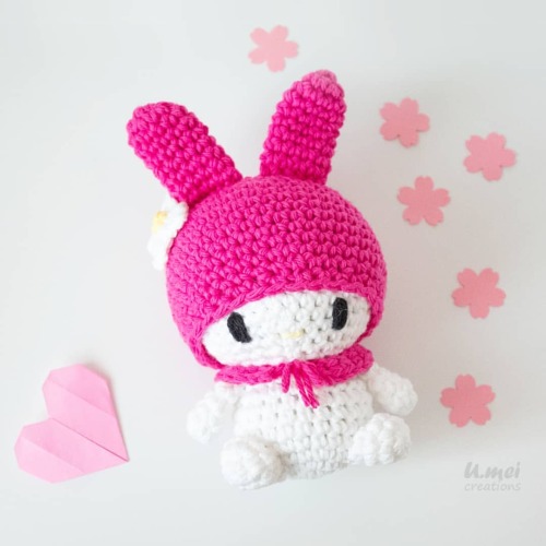 My Melody :) . . . . . #mymelodylover #mymelodyplush #mymelodyaesthetic #mymelody #crochetnerd #croc