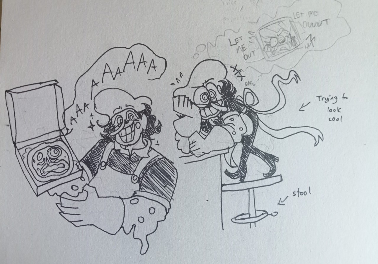 I'm still astonished that Peppino Pizza Tower Spaghetti became a tumblr  sexyman in 2023
