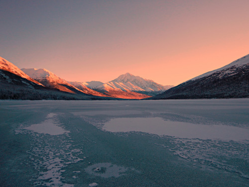 expressions-of-nature:  On the shores of Eklutna Lake, Alaska by Jason Everett 