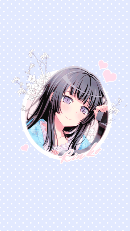 oharah: ʚ Rinko Shirokane phone wallpapers ♡・ﾟ✧ → requested by anon(s) ♪