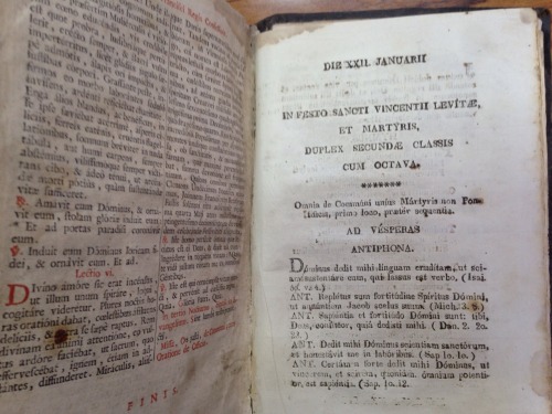 Here’s an interesting binding. There’s an 1823 Arequipa imprint on a pamphlet bound with the p
