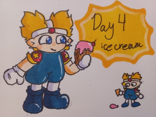 Day 4 Of Knuckle Joe July, Ice Cream
