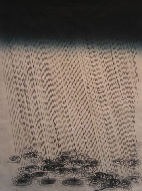 lafilleblanc:  Stas Orlovsky  Midnight Storm, 2007ink on paper on canvas (via)  over here for the last two weeks really… 