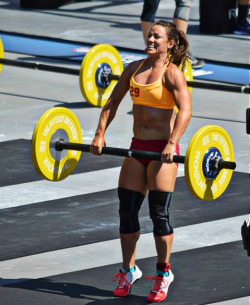 crossfitters:  Camille in The Crossfit Games