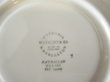 Wedgewood china patrician