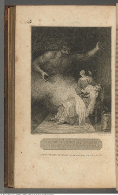 The Arabian nights, 1802.Lowell 4211.30Houghton Library, Harvard University