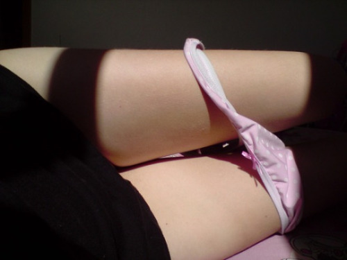 gourmandist:  just white panties…   lingerie…