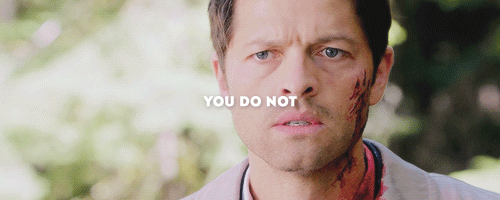 katteens:I’m nothing.I’m no angel.I’m a soldier.I’m an angel of the Lord.Castiel.