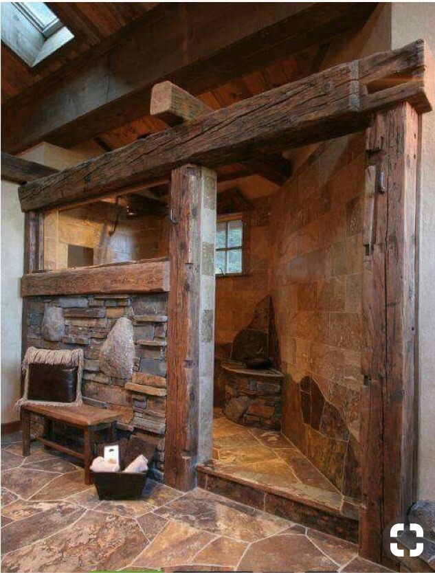 805sunshine:  coolfansoulwolf:  This shower though 😍😍   How many can fit in