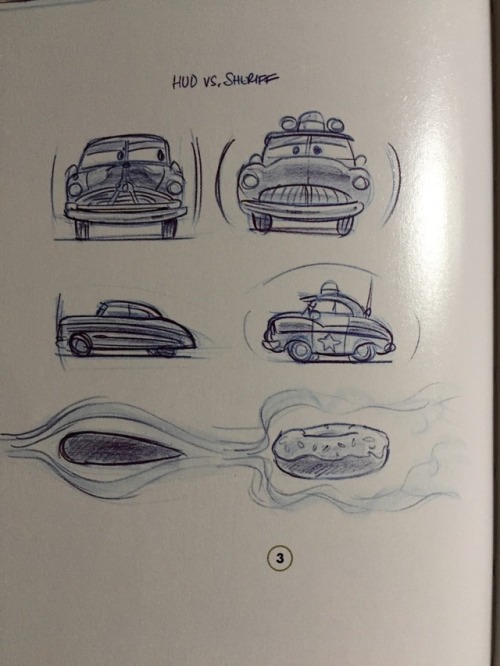 animation-is-my-life:If you ever need a laugh, just remember that in the Art of Cars book, the Sheri