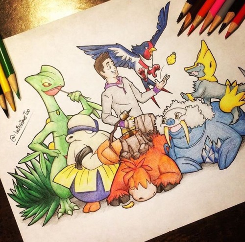 Hey guys!! You should check out @imbigdavetoo on instagram and now tumblr ! I first saw his works on
