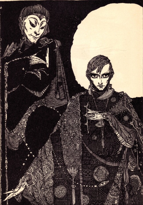 svenson777:Amazing book illustrations by Harry Clarke for a 1925 edition of J.W. v. Goethe’s “FAUST”