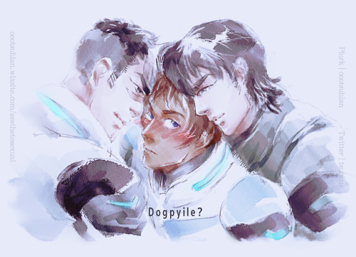 Shiro/Lance/Sven SANDWICHA gift for my friend a Lance MOM @inkymint UWU/// Good to see her