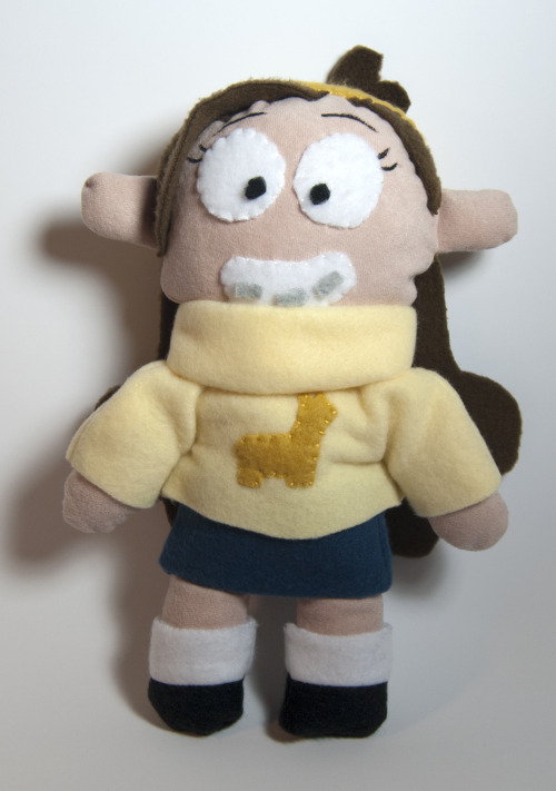 seamslegitcrafts: Chibi-ish Mabel Plush. Definitely see some room for improvement, but overall I&rsq