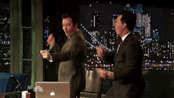 beeishappy:  Jimmy and Stephen: Dancing 