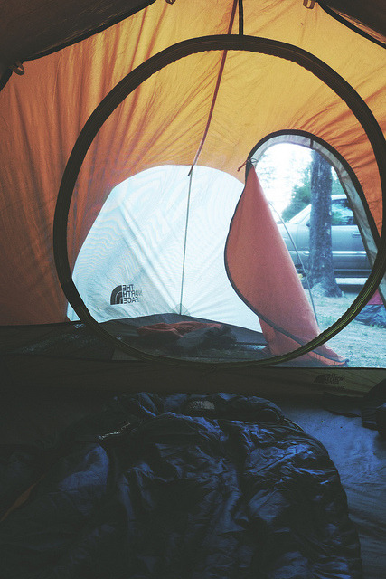 brutalgeneration:  first tent photo (‘: by Dangerous…Dan on Flickr. 