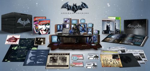 herowire:  Batman: Arkham Origins Collector’s Edition Announced Warner Bros. Games finally announced a Collector’s Edition for the US version of upcoming comic action sequel Batman: Arkham Origins. Under the hood of this impressive Edition there’s: 