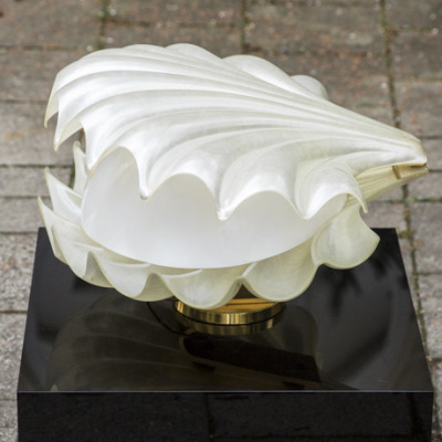 synqra:Rougier - acrilic clam shell lamp