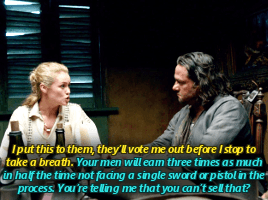 grayingskies:Black Sails Anniversary Appreciation WeekFavorite Minor Character: Captain Naft