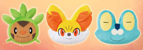 shelgon:New Years Kalos Starters Face Cushion 