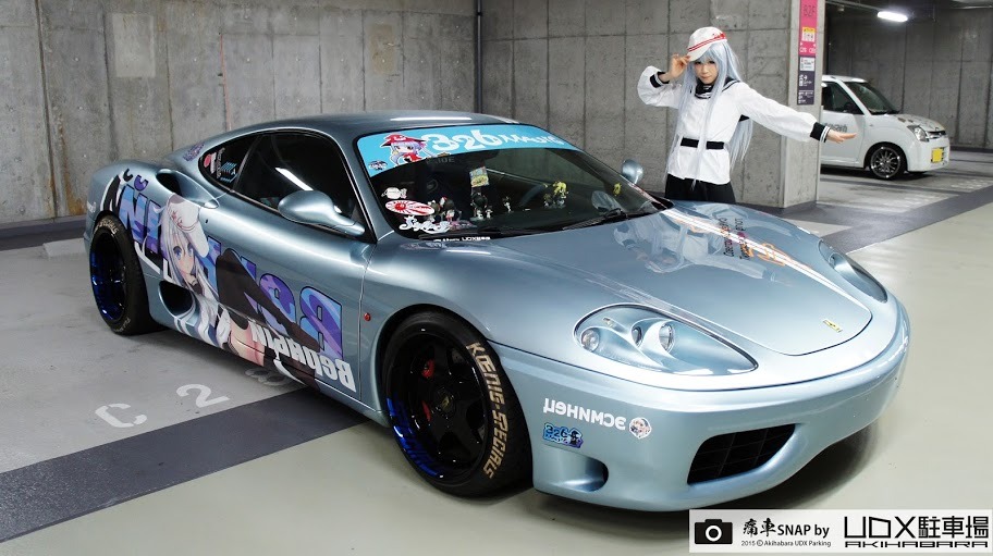 hinaofficial:    秋葉原UDX駐車場[痛車SNAP]NO:2015 るぃ☆さん[埼玉県]＆あゃらんさん　艦隊これくしょん-艦これ-