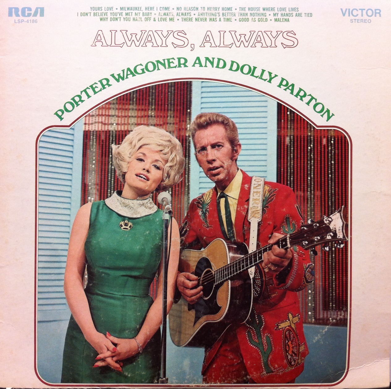 Always, Always by Porter Wagoner and Dolly Parton (RCA 1969). From a charity shop