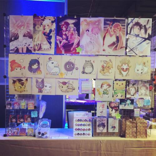 I’m set up at #ikkicon this weekend! My booth is across from the artshow. If you’re here