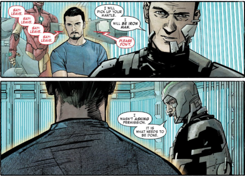 tonyneedshisrhodey:Infamous Iron Man (2016-) #1 - By Brian Michael Bendis & Alex Maleev“…I notic