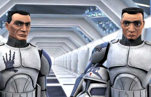FIVES & ECHO — THE CLONE WARS Season 3 ( Happy Birthday @aka-lorterian 🎁🎉 )