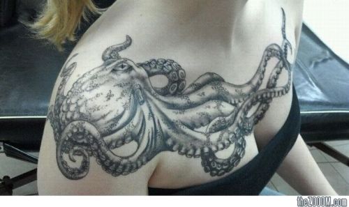 I suspect Disney had something to do with my love of octopodes and their tentacled brethren.