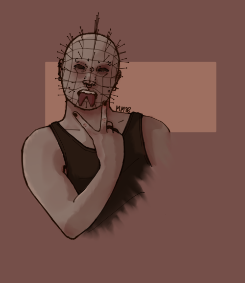 Pinhead Again, Im Using Him As A Doll And Playing Dress-up