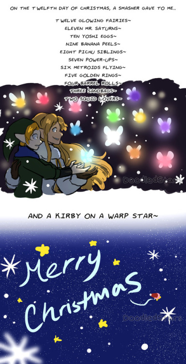 doodledstars: Song LinkMerry Christmas and N-joy Twelve Days of Smash! Sorry if I’m bad at making so