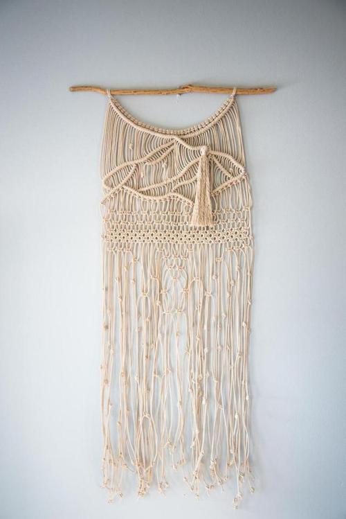 Boho Macrame Wall Hanging //UpstateMacrame