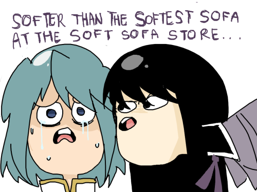 seyiku: A dramatic rendition on “the softest sofa in the soft sofa store&ldquo; scene in M