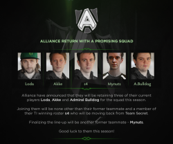 neatbender:  Dota 2 News: Team Alliance 